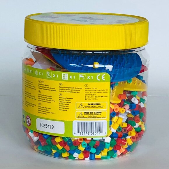 Hama Beads 4000 Iron on Beads and Pegboard Tub New Sealed - Picture 7 of 9